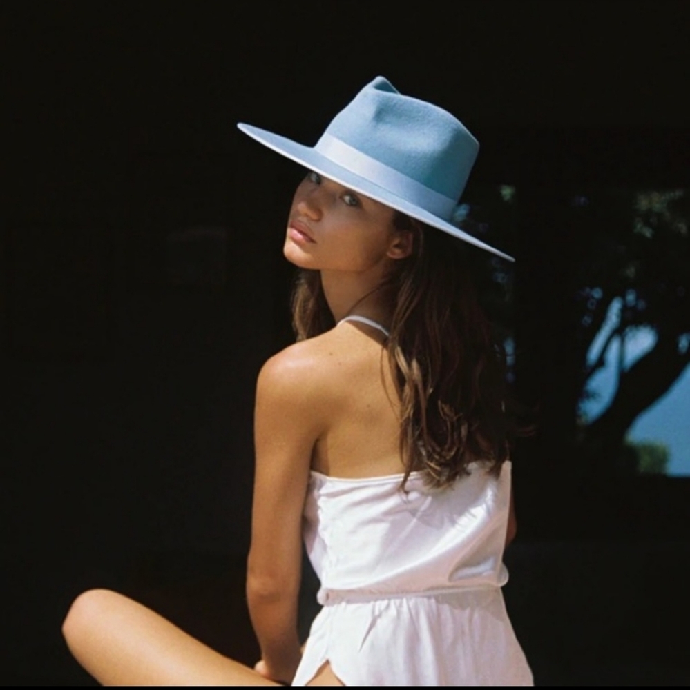 NWT Lack Of Color Capri Rancher Fedora Hat sz M